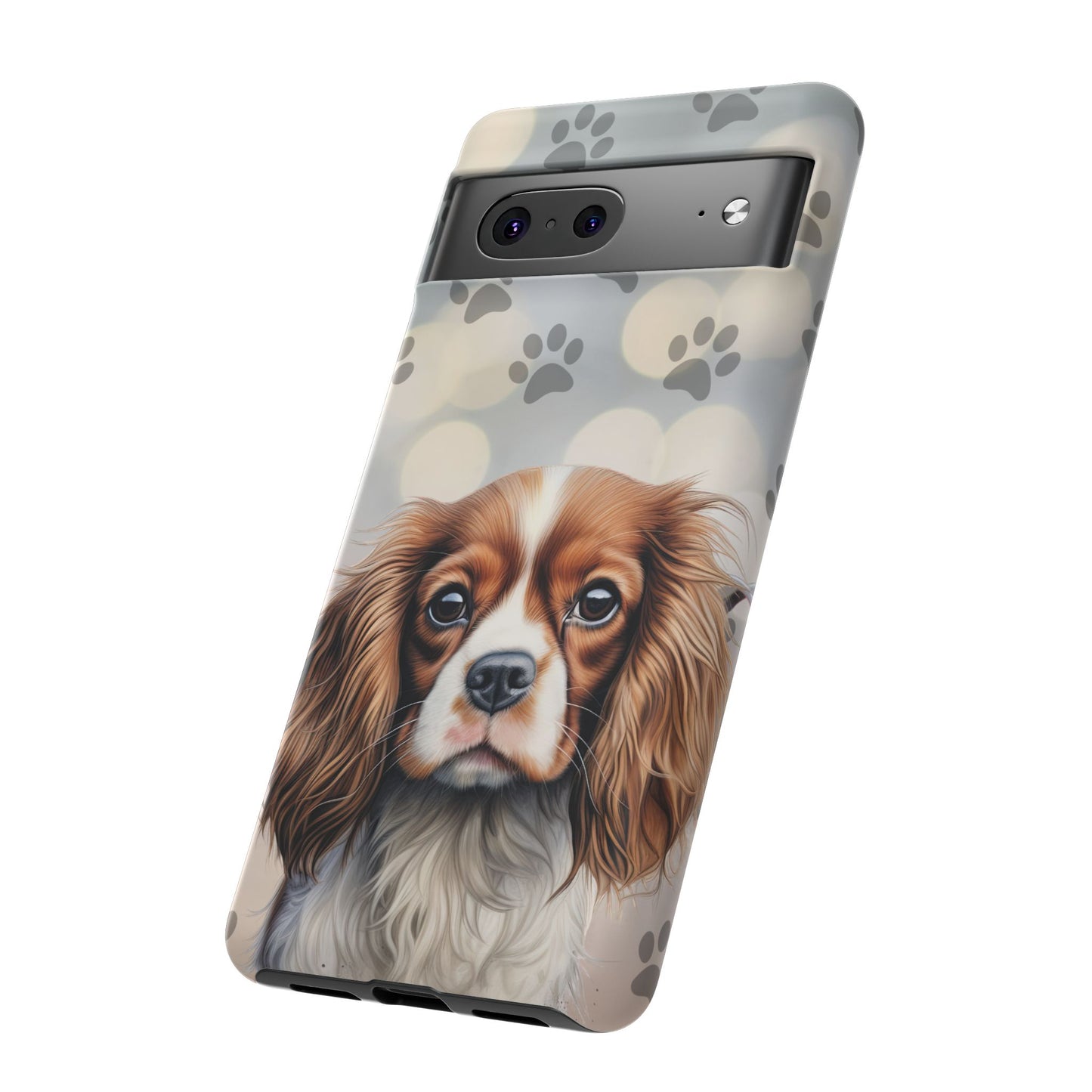 Cavalier King Charles Spaniel phone case by Tough Cases (Apple iPhone, Samsung Galaxy, and Google Pixel)