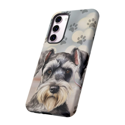 Miniature Schnauzer by Tough Cases (Apple iPhone, Samsung Galaxy, and Google Pixel)
