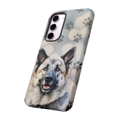 Norwegian Elkhound by Tough Cases (Apple iPhone, Samsung Galaxy, and Google Pixel)