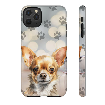 Chihuahua phone case by Tough Cases (Apple iPhone, Samsung Galaxy, and Google Pixel)