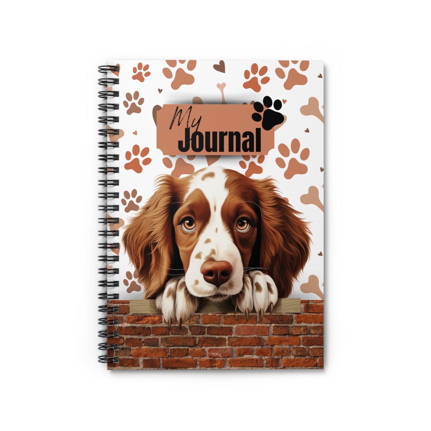 Welsh Springer Spaniel Spiral Notebook - Ruled Line