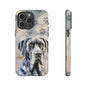 Great Dane Phone Case by Tough Cases (Apple iPhone, Samsung Galaxy, and Google Pixel)