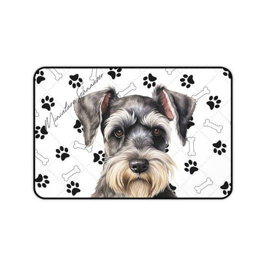 Miniature Schnauzer Desk Mat