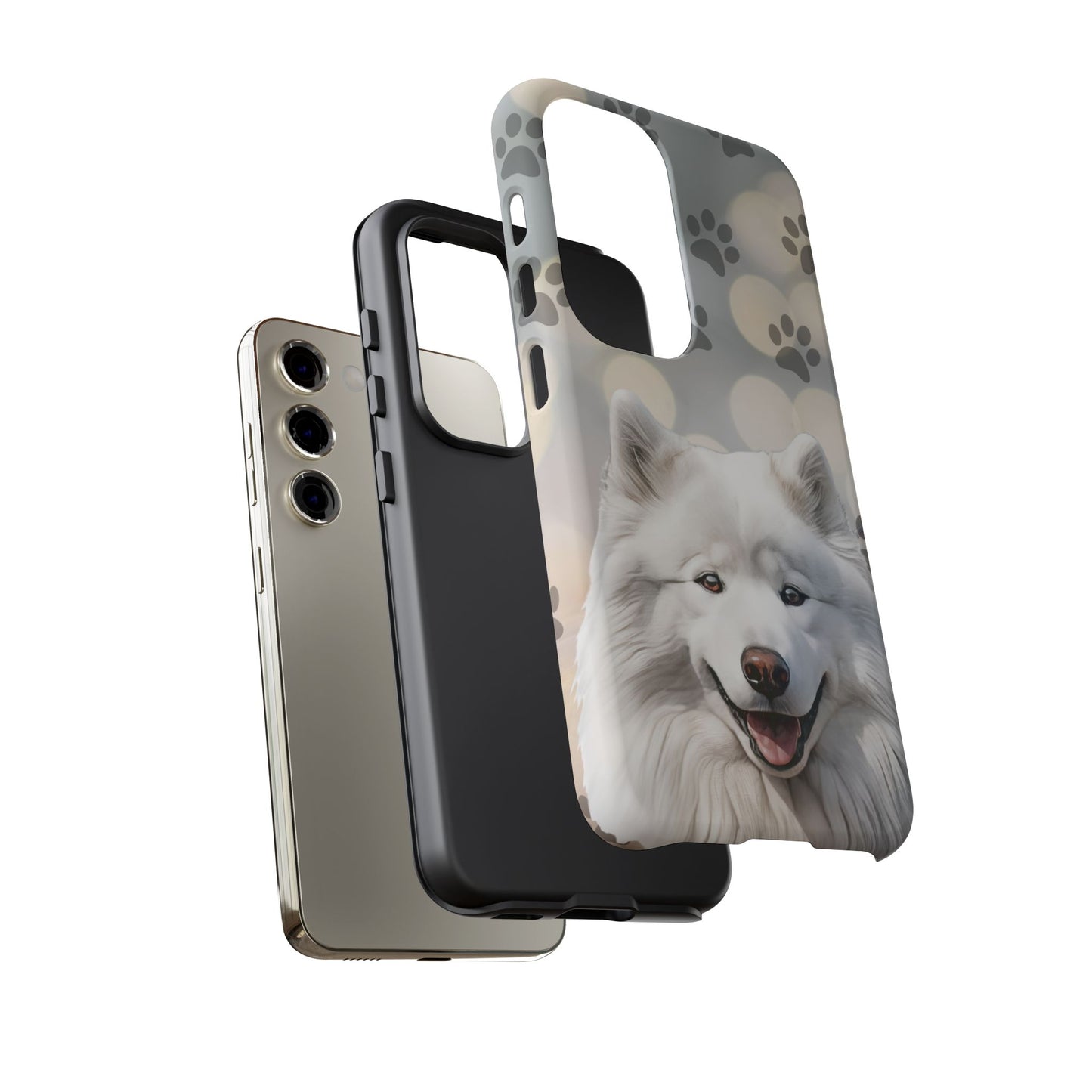 Samoyed Phone Case by Tough Cases (Apple iPhone, Samsung Galaxy, and Google Pixel)