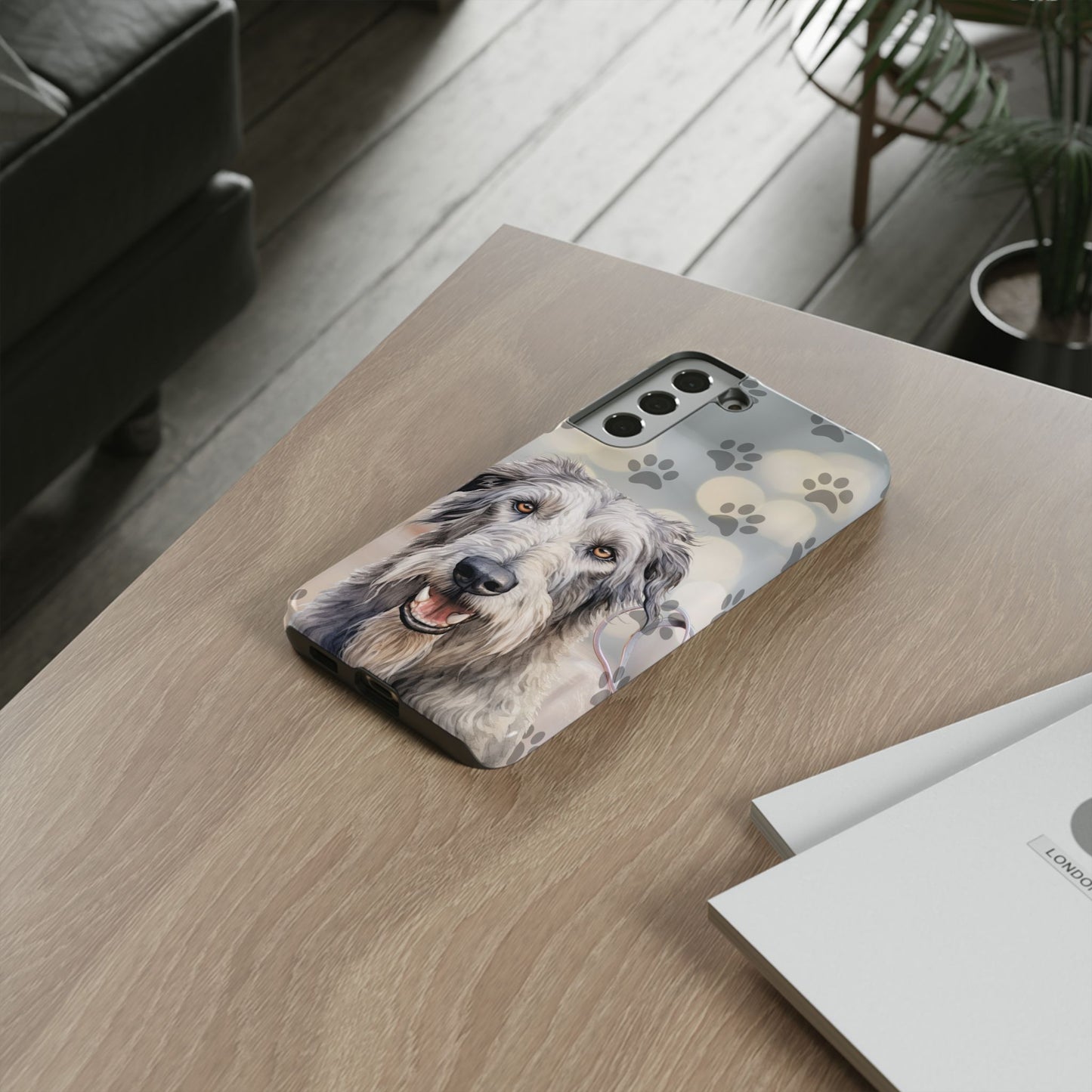 Irish Wolfhound Phone Case by Tough Cases (Apple iPhone, Samsung Galaxy, and Google Pixel)