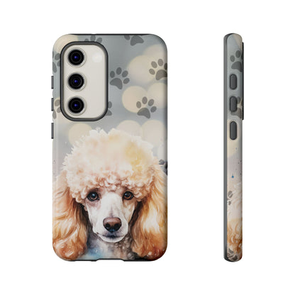 Poodle Phone Case by Tough Cases (Apple iPhone, Samsung Galaxy, and Google Pixel )