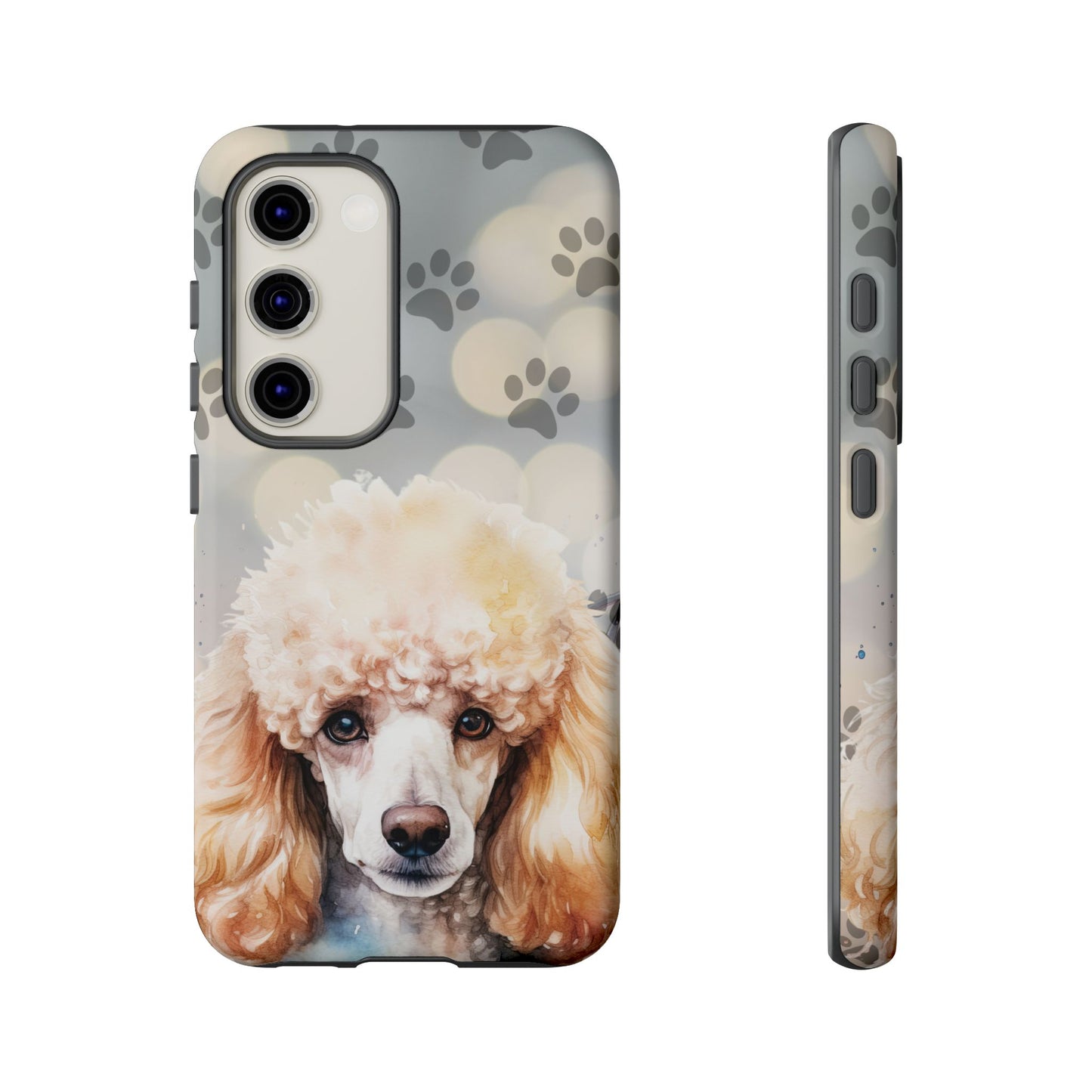 Poodle Phone Case by Tough Cases (Apple iPhone, Samsung Galaxy, and Google Pixel )