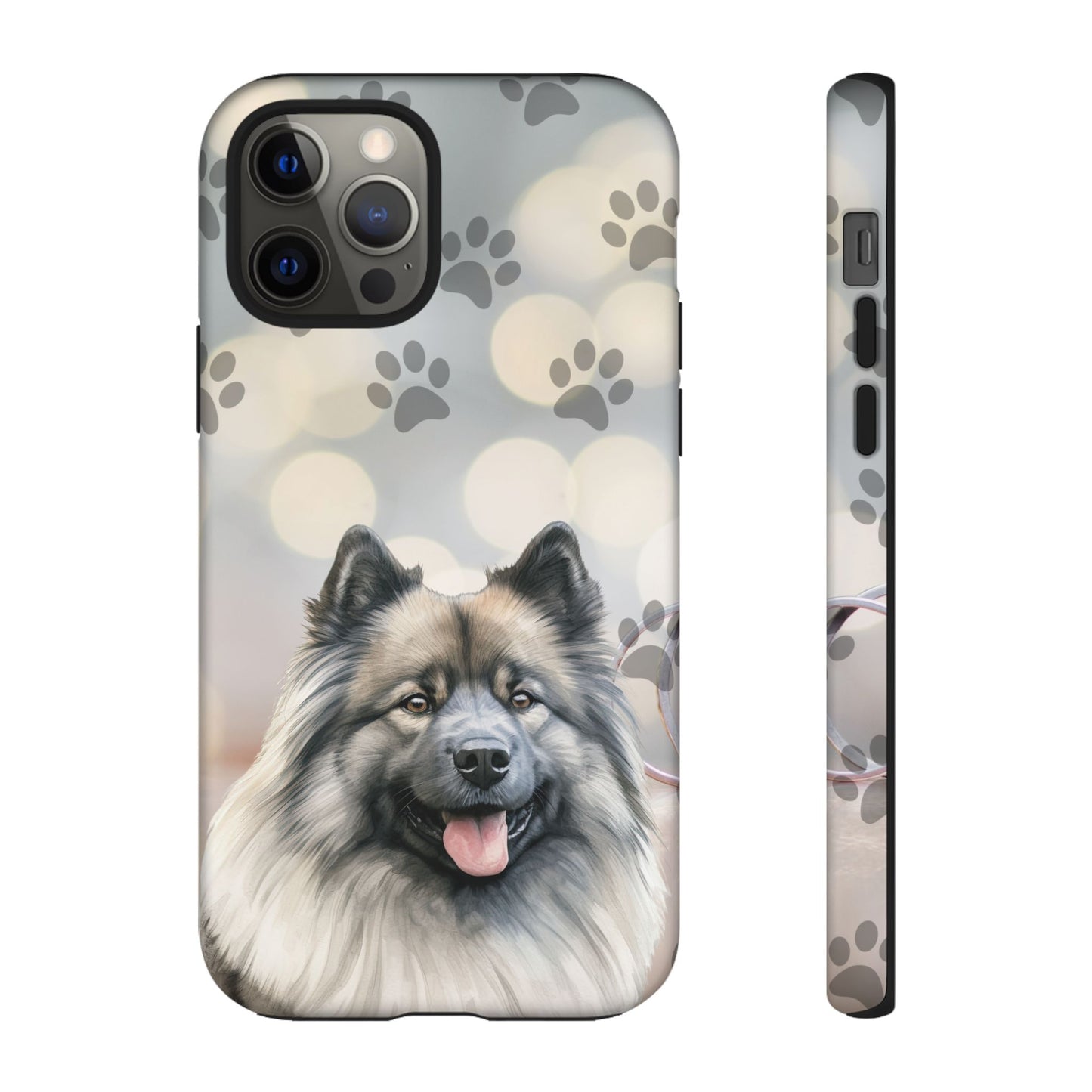 Keeshond Phone Case by Tough Cases ( Apple iPhone, Samsung Galaxy, and Google Pixel)