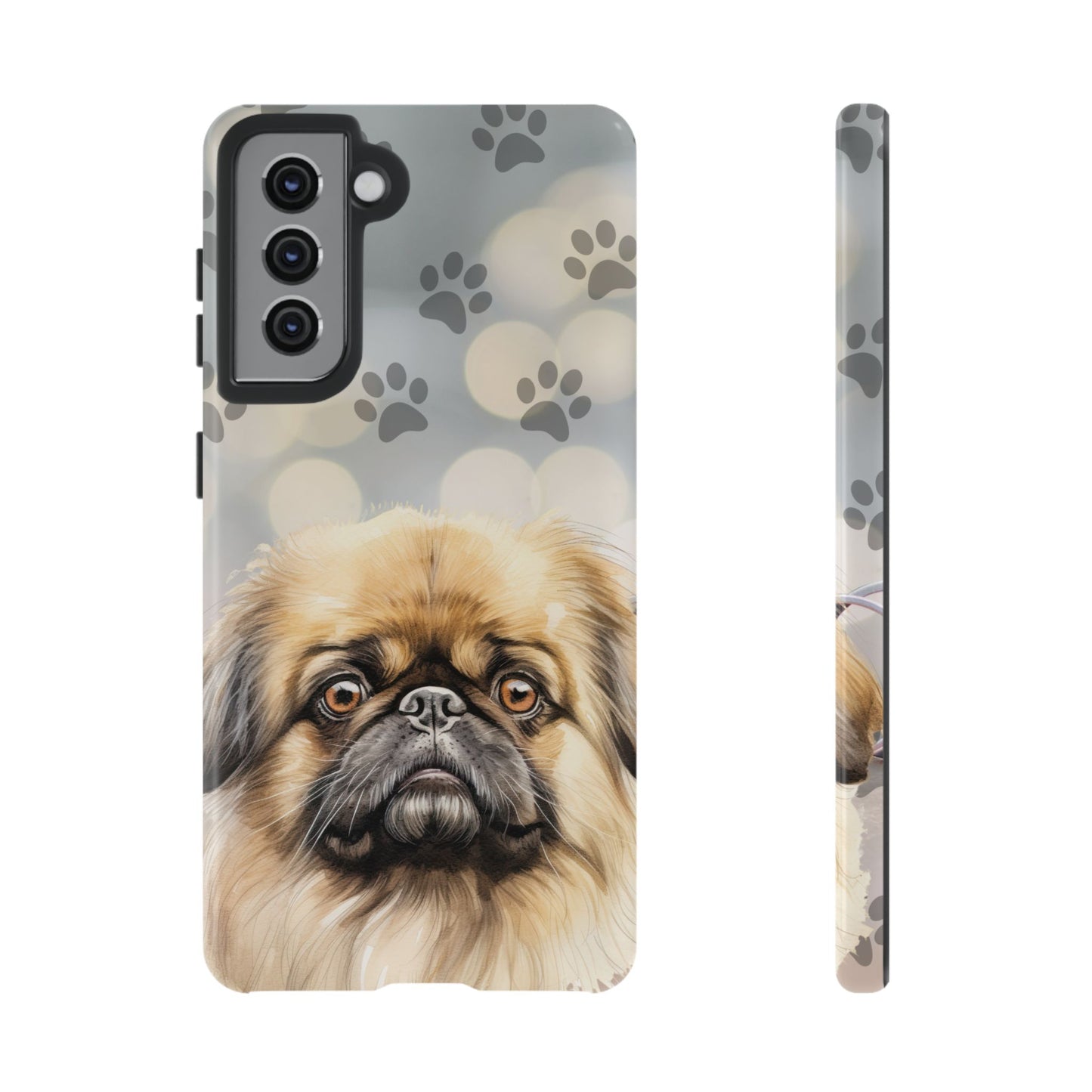 Pekingese by Tough Cases (Apple iPhone, Samsung Galaxy, and Google Pixel devices)