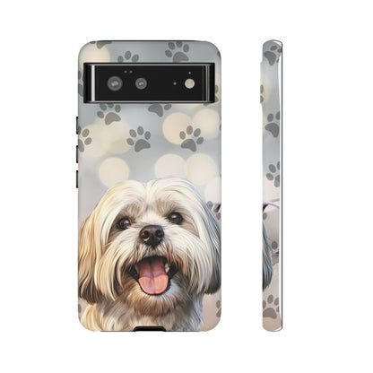 Lhasa Apso Phone Case by Tough Cases (Apple iPhone, Samsung Galaxy, and Google Pixel)