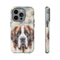 Saint Bernard by Tough Cases (Apple iPhone, Samsung Galaxy, and Google Pixel)