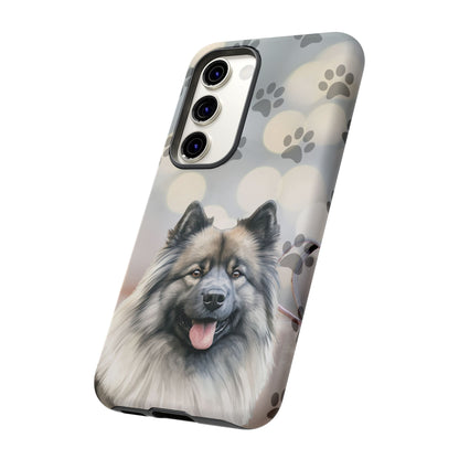 Keeshond Phone Case by Tough Cases ( Apple iPhone, Samsung Galaxy, and Google Pixel)
