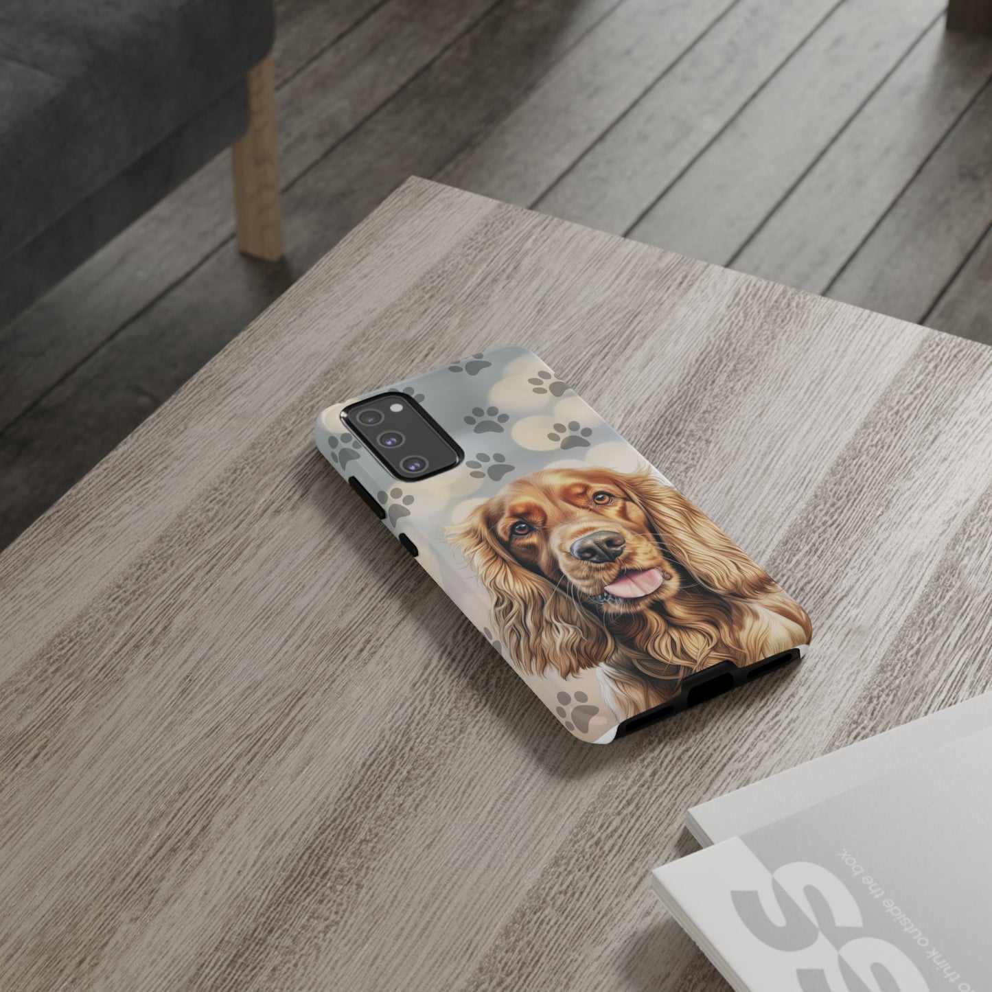 Cocker Spaniel Phone Case by Tough Cases (Apple iPhone, Samsung Galaxy, and Google Pixel)