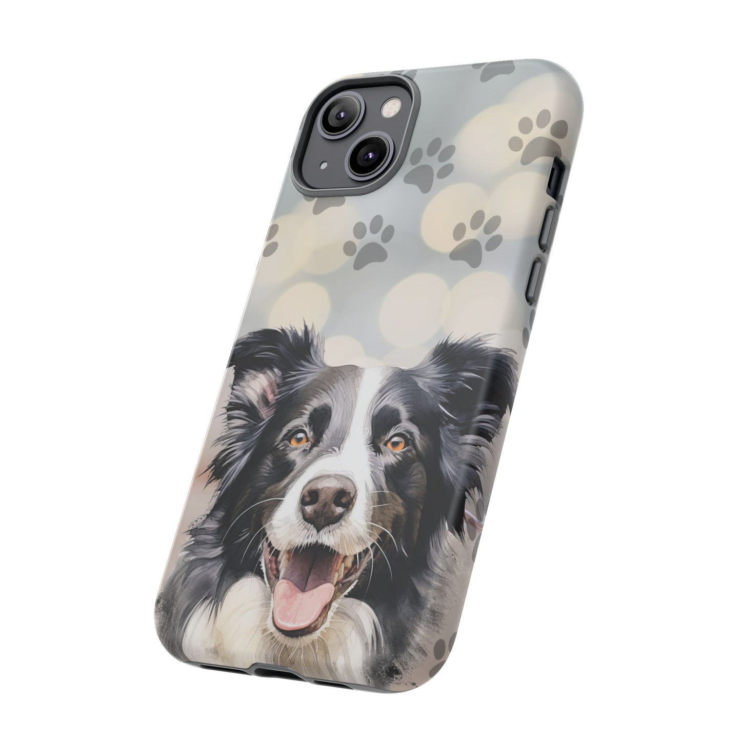 Border Collie Phone Case by Tough Cases (Apple iPhone, Samsung Galaxy, and Google Pixel)