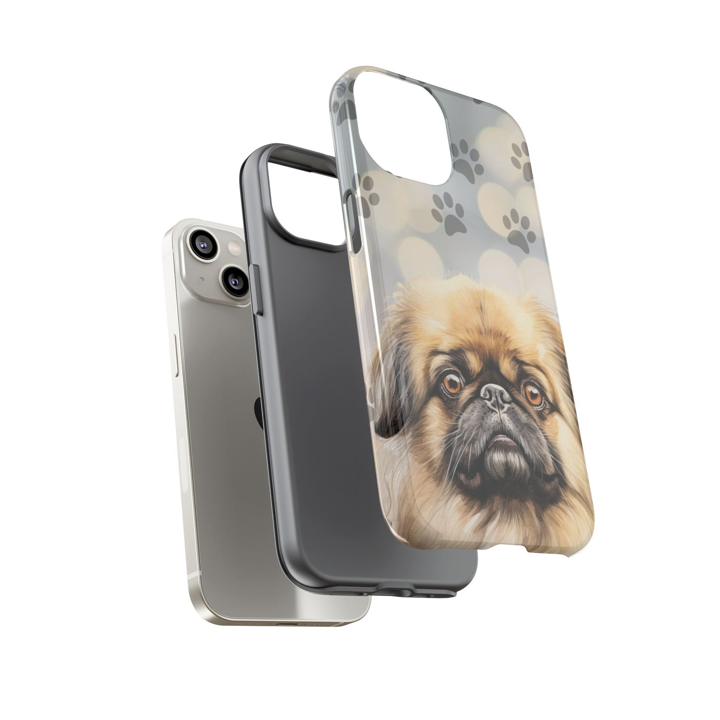 Pekingese by Tough Cases (Apple iPhone, Samsung Galaxy, and Google Pixel devices)