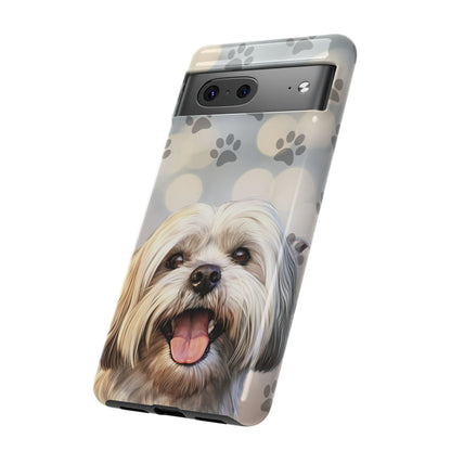 Lhasa Apso Phone Case by Tough Cases (Apple iPhone, Samsung Galaxy, and Google Pixel)