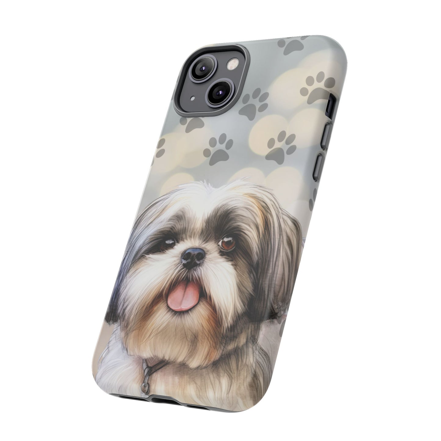 Shih Tzu iPhone 15 Case by Tough Cases (iPhone 15, Pro, Plus and Pro Max)