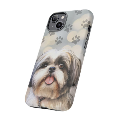 Shih Tzu iPhone 15 Case by Tough Cases (iPhone 15, Pro, Plus and Pro Max)