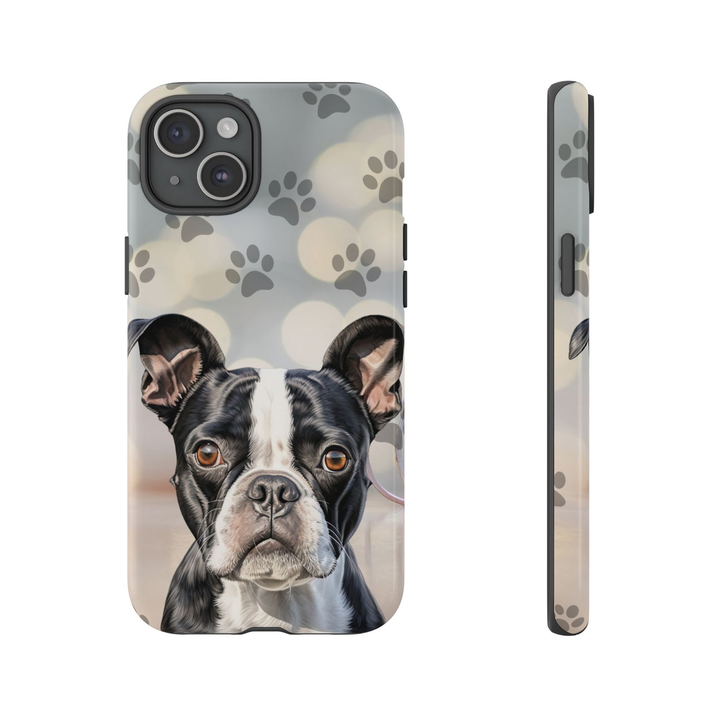 Boston Terrier Phone Case by Tough Cases (Apple iphone, Samsung galaxy, Google Pixel) Boston Terrier