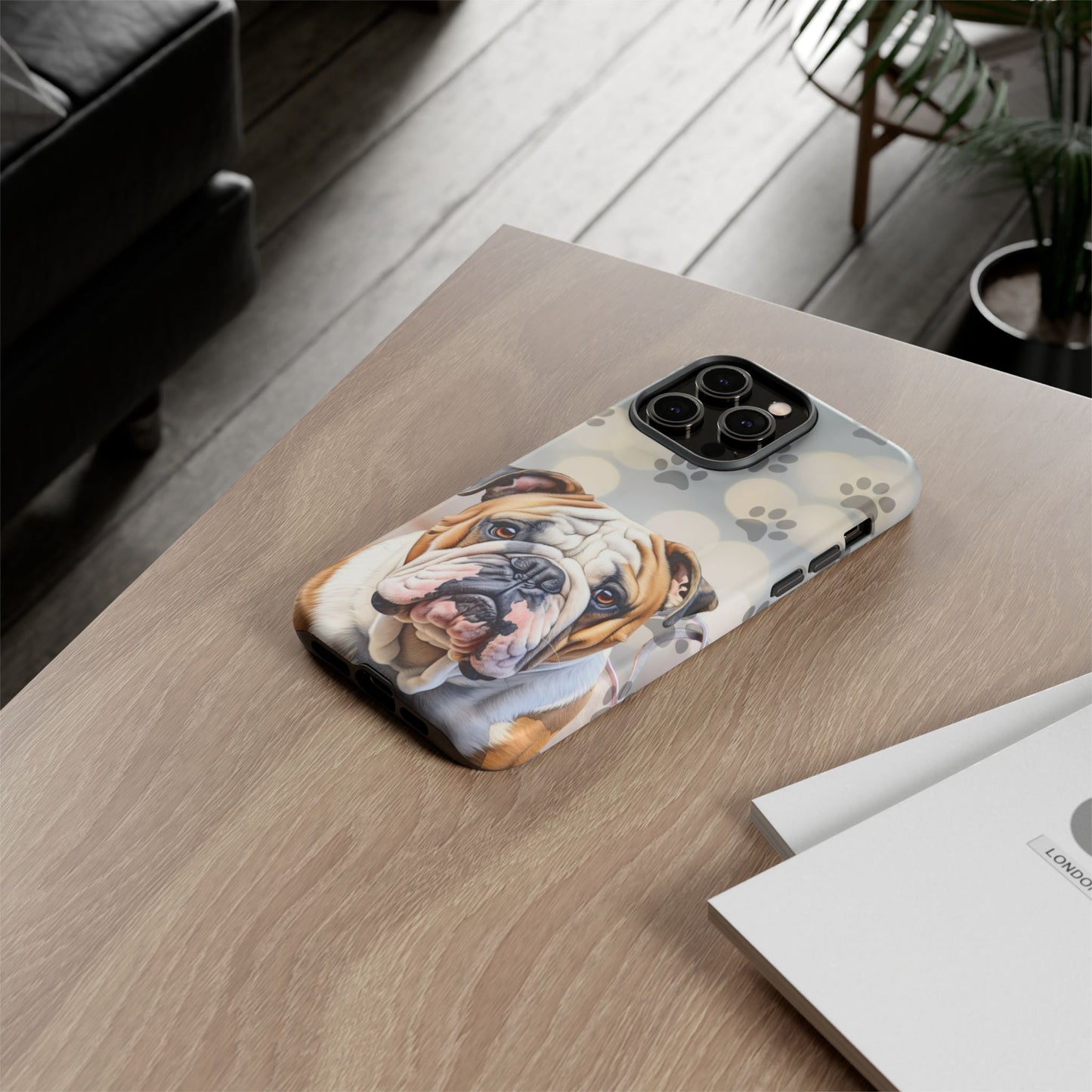Bull Dog Phone Case by Tough Cases (Apple iPhone, Samsung Galaxy, and Google Pixel)