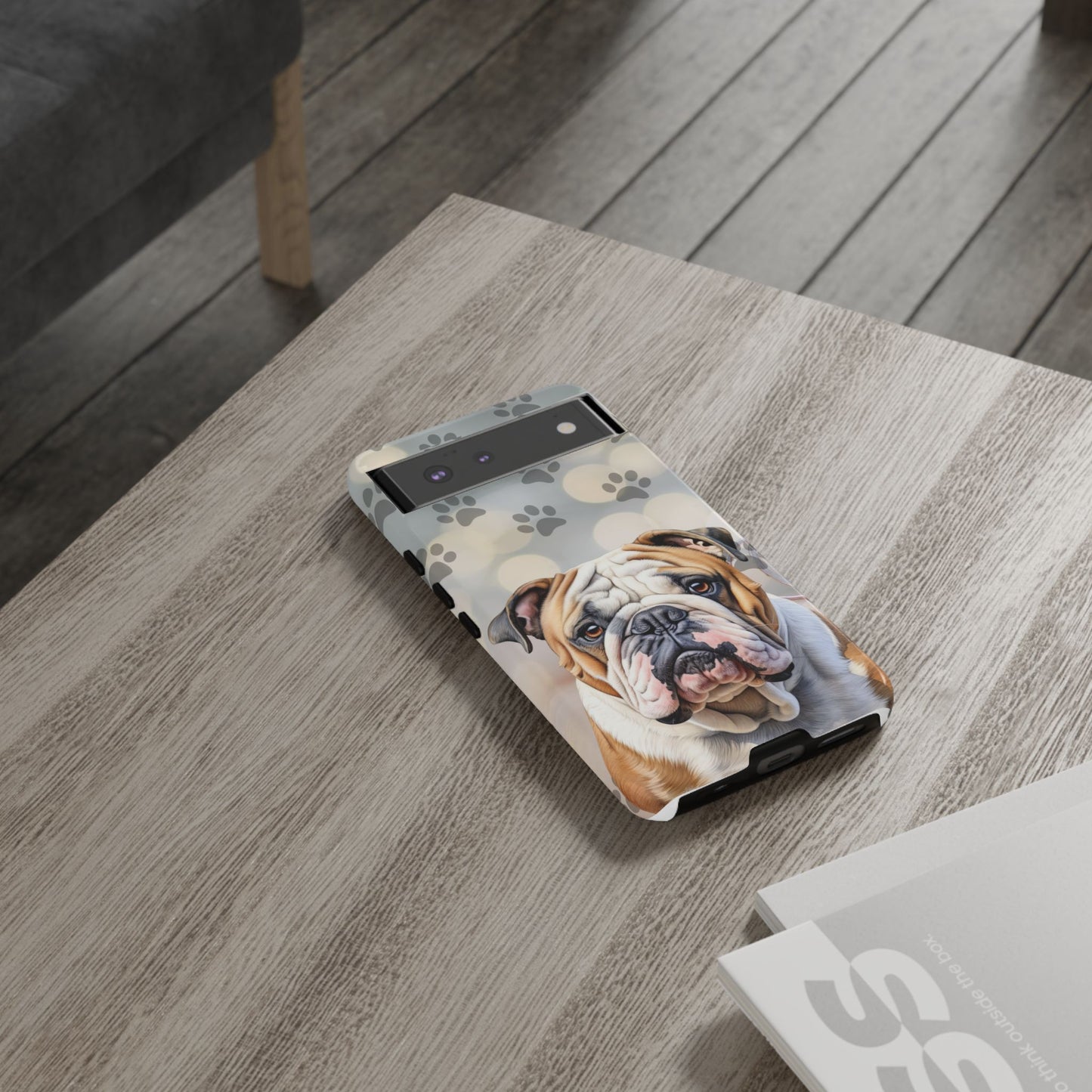 Bull Dog Phone Case by Tough Cases (Apple iPhone, Samsung Galaxy, and Google Pixel)
