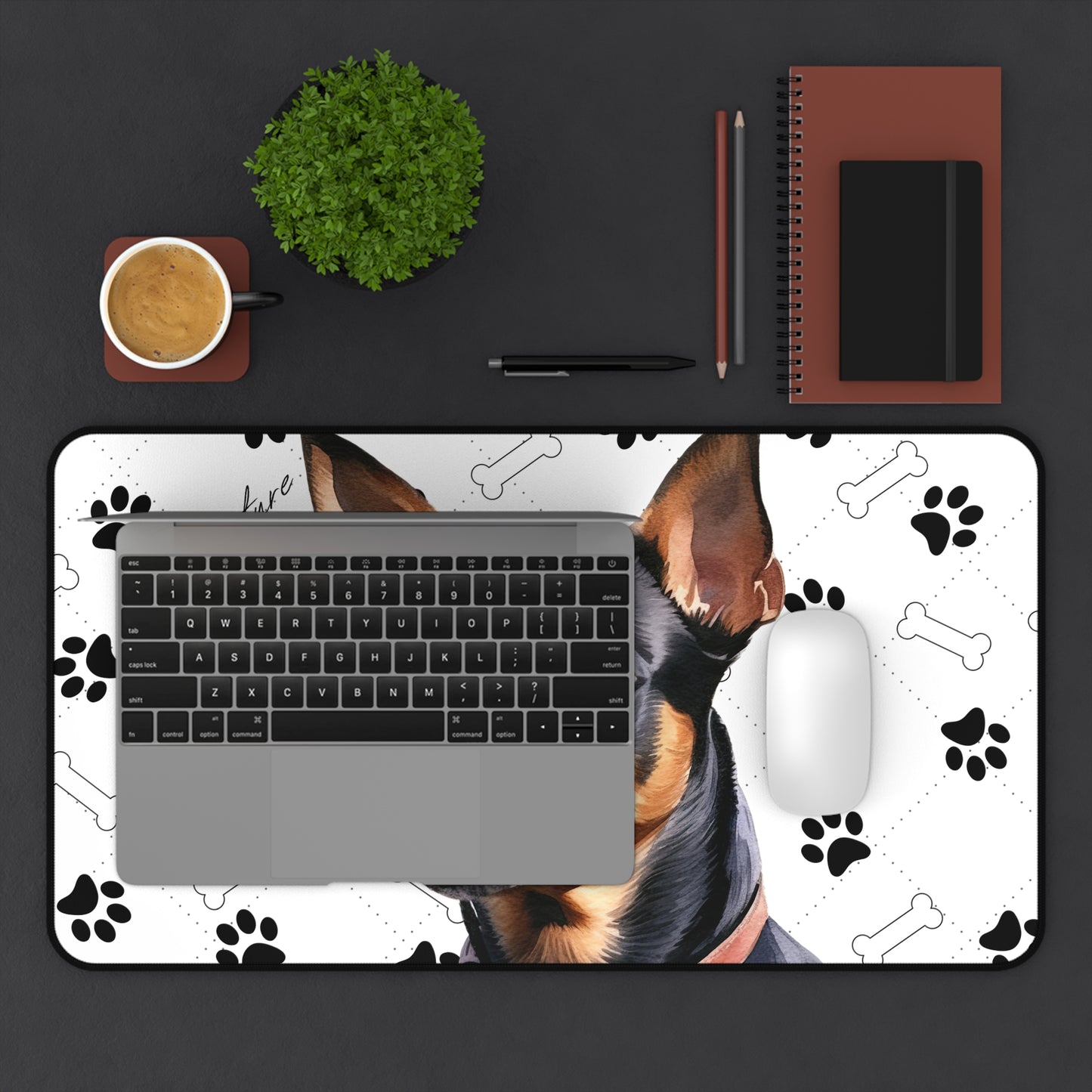 Miniature Pinscher Desk Mat