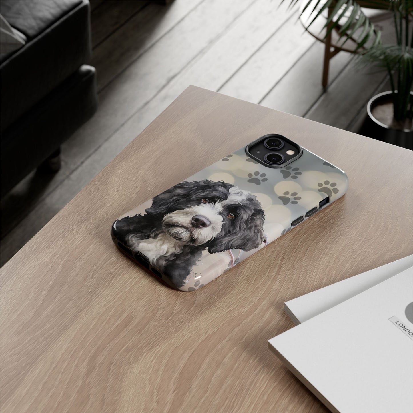 Portuguese Water Dog by Tough Cases (Apple iPhone, Samsung Galaxy, and Google Pixel)
