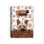 Cairn Terrier Spiral Notebook - Ruled Line