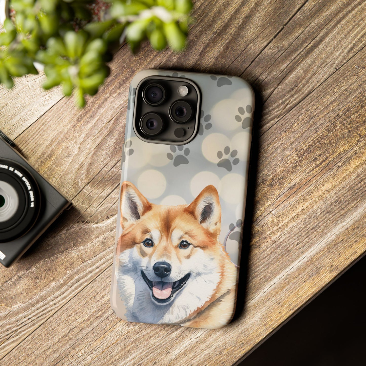 Shiba Inu Phone Case by Tough Cases (Apple iPhone, Samsung Galaxy, and Google Pixel)
