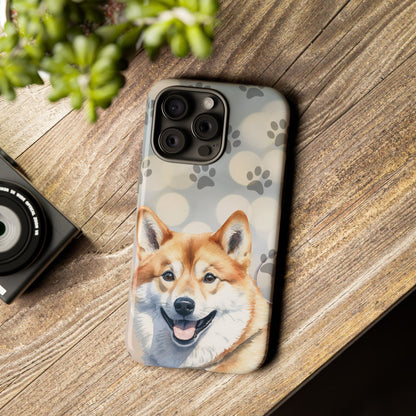 Shiba Inu Phone Case by Tough Cases (Apple iPhone, Samsung Galaxy, and Google Pixel)