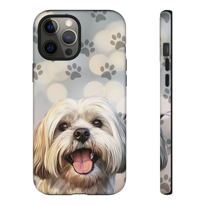 Lhasa Apso Phone Case by Tough Cases (Apple iPhone, Samsung Galaxy, and Google Pixel)