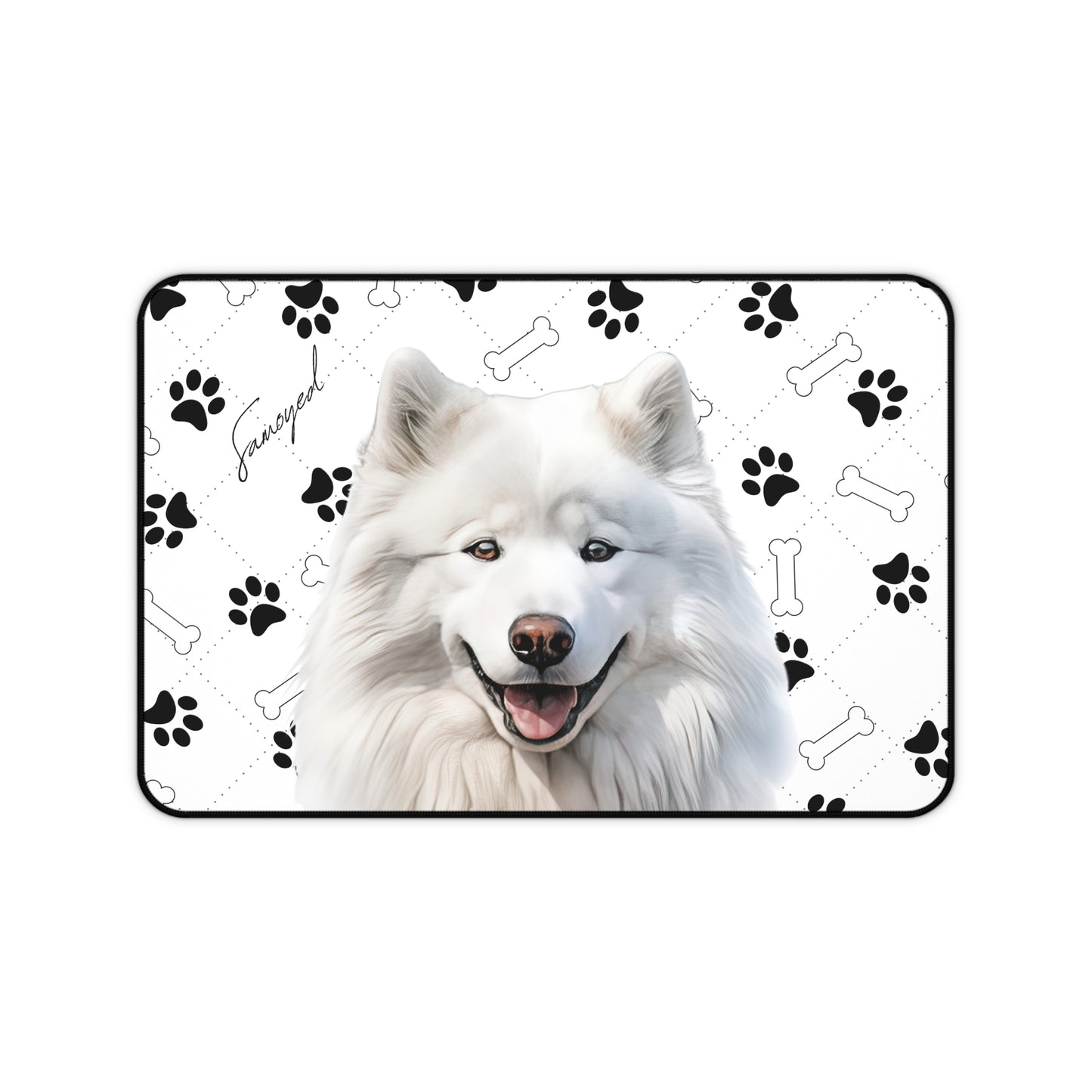 Samoyed Desk Mat