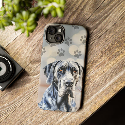 Great Dane Phone Case by Tough Cases (Apple iPhone, Samsung Galaxy, and Google Pixel)