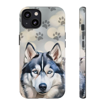 Siberian Husky Phone Cases by Tough Cases (Apple iPhone, Samsung Galaxy, and Google Pixel)