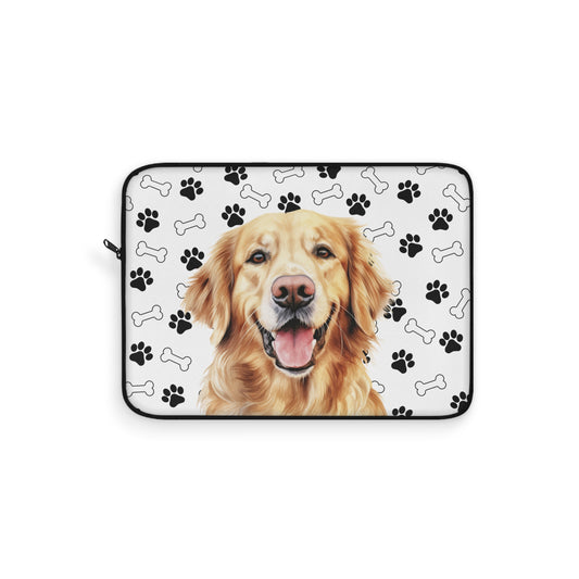 Golden Retriever Laptop Sleeve
