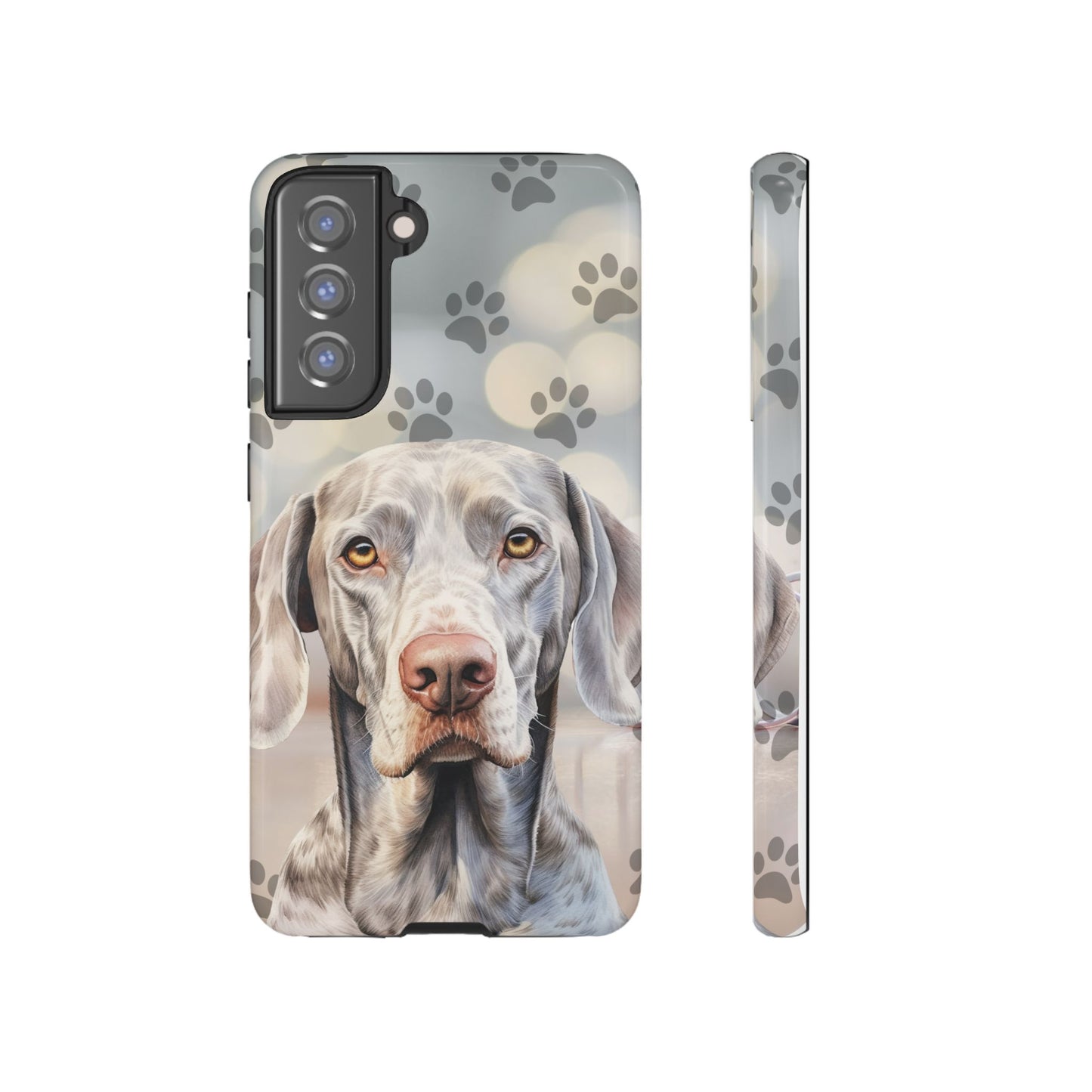 Weimaraner Phone Case by Tough Cases (Apple iPhone, Samsung Galaxy, and Google Pixel)