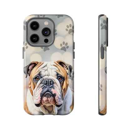 Bull Dog Phone Case by Tough Cases (Apple iPhone, Samsung Galaxy, and Google Pixel)