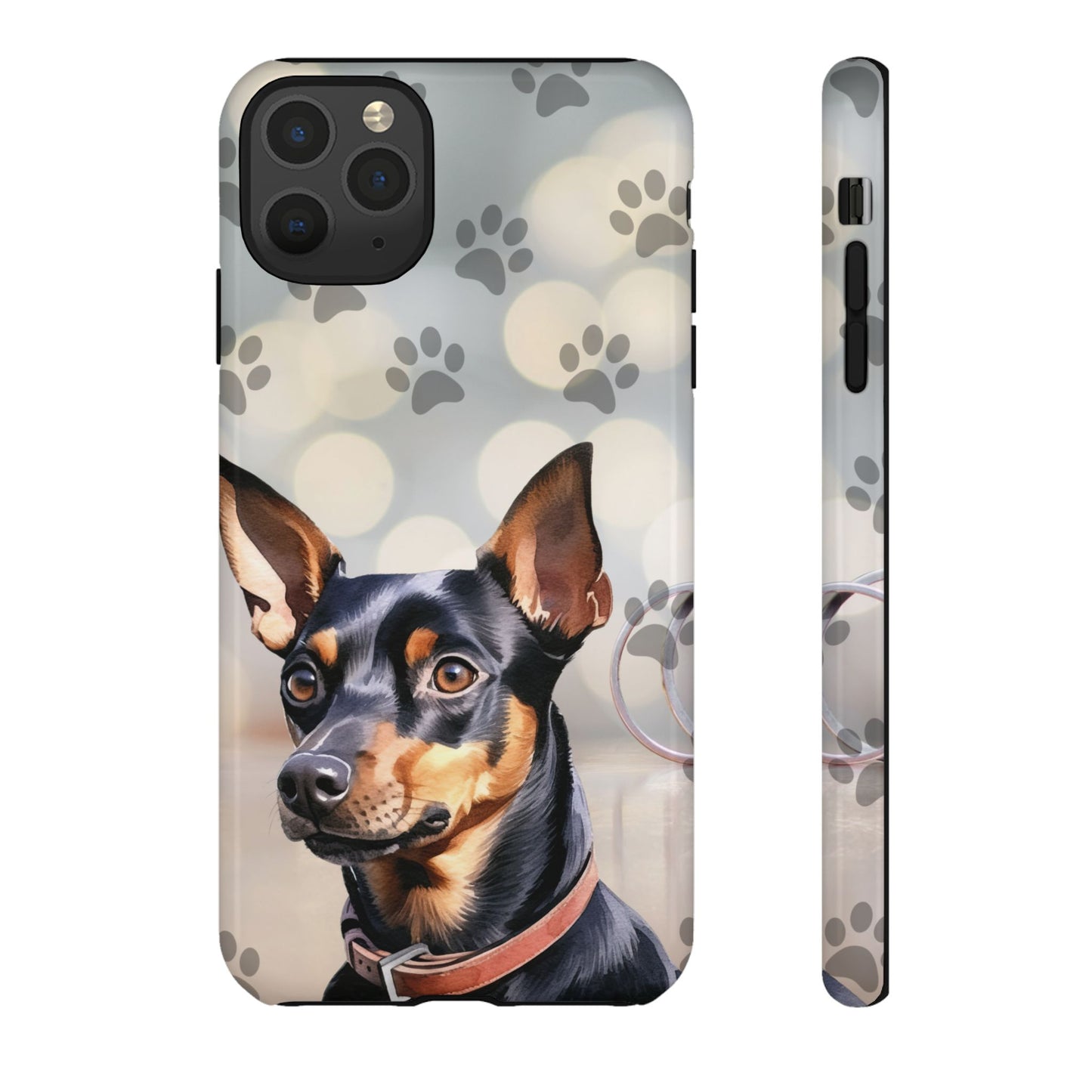 Miniature Pinscher by Tough Cases (Apple iPhone, Samsung Galaxy, and Google Pixel)