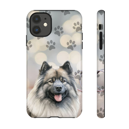 Keeshond Phone Case by Tough Cases ( Apple iPhone, Samsung Galaxy, and Google Pixel)