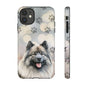 Keeshond Phone Case by Tough Cases ( Apple iPhone, Samsung Galaxy, and Google Pixel)