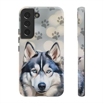 Siberian Husky Phone Cases by Tough Cases (Apple iPhone, Samsung Galaxy, and Google Pixel)