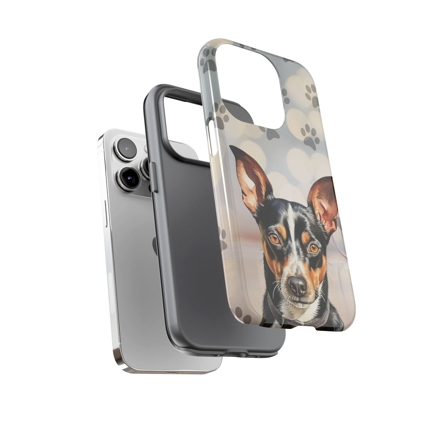 Rat Terrier by Tough Cases a (Apple iPhone, Samsung Galaxy, and Google Pixel)