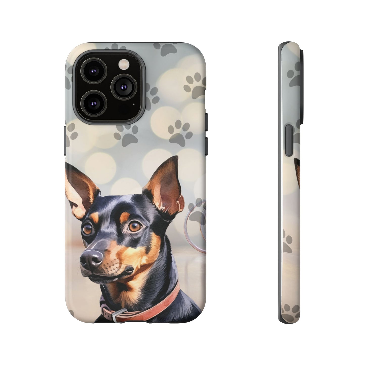 Miniature Pinscher by Tough Cases (Apple iPhone, Samsung Galaxy, and Google Pixel)