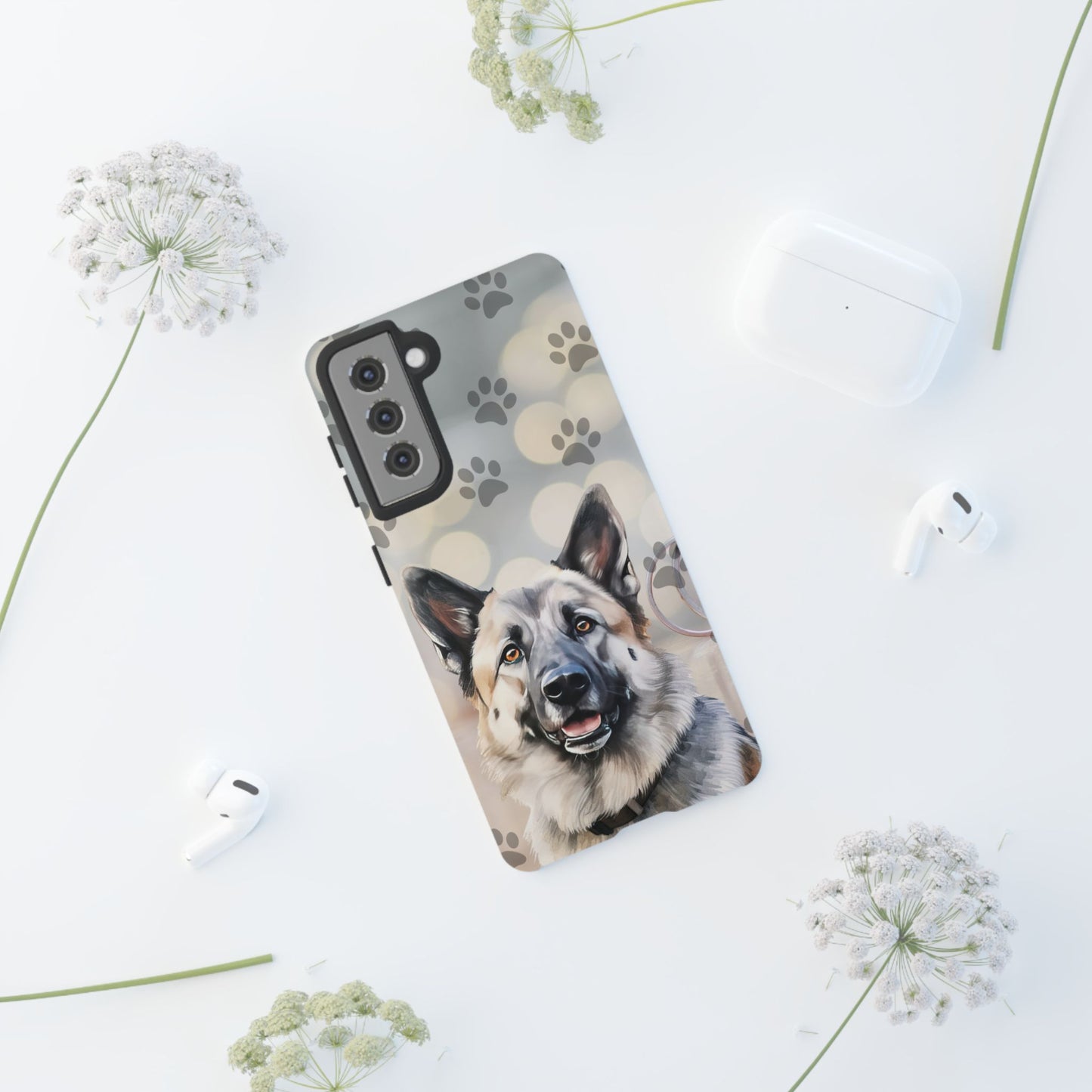 Norwegian Elkhound by Tough Cases (Apple iPhone, Samsung Galaxy, and Google Pixel)