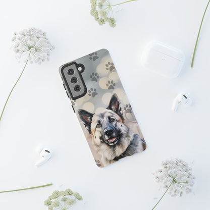 Norwegian Elkhound by Tough Cases (Apple iPhone, Samsung Galaxy, and Google Pixel)
