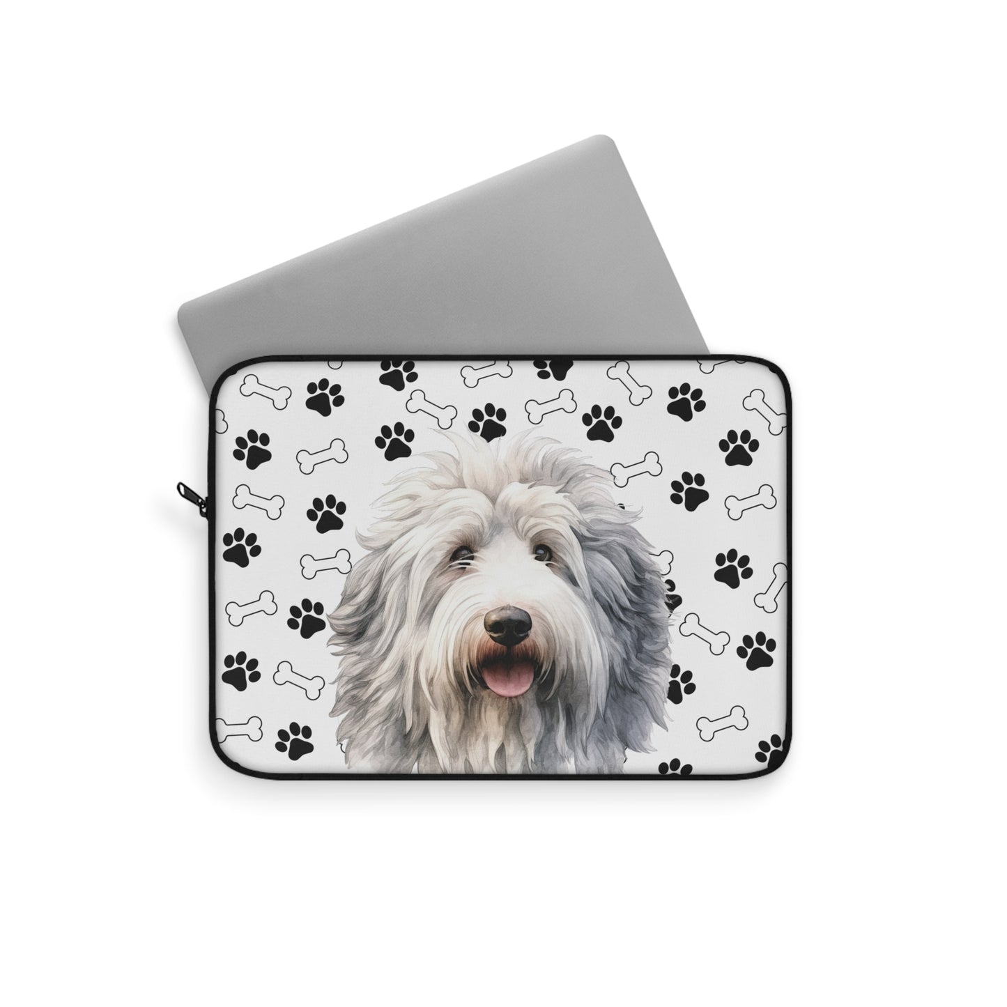 Old English Sheepdog Laptop Sleeve