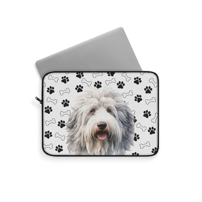 Old English Sheepdog Laptop Sleeve