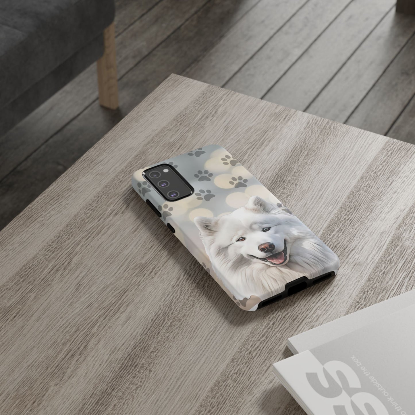 Samoyed Phone Case by Tough Cases (Apple iPhone, Samsung Galaxy, and Google Pixel)