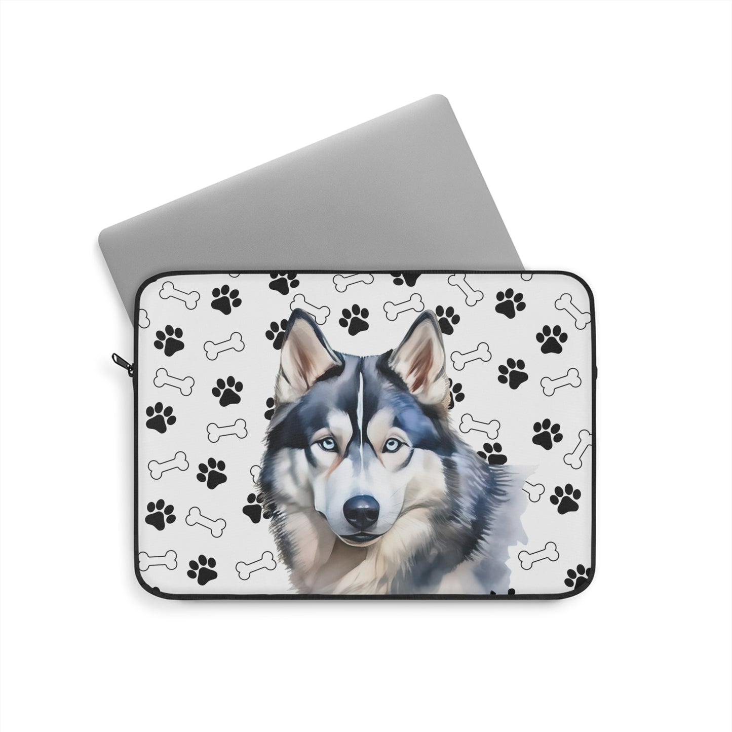 Siberian Husky Laptop Sleeve