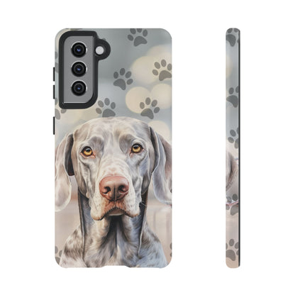 Weimaraner Phone Case by Tough Cases (Apple iPhone, Samsung Galaxy, and Google Pixel)
